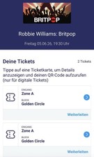 Tickets robbie williams - 2,