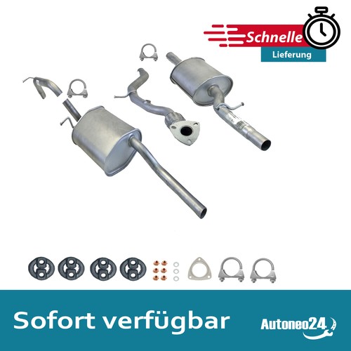Komplette auspuffanlage kat - komplette,