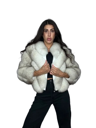 Vintage jacke aus weißem - vintage,