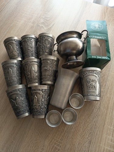 Zinn becher becker - zinn, becher,