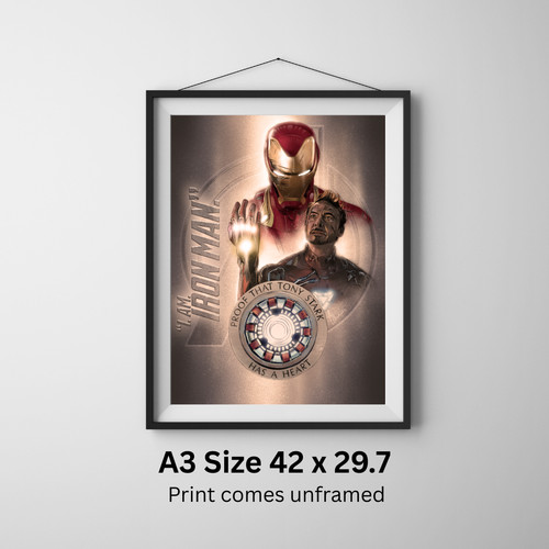 Iron man poster - |, a3
