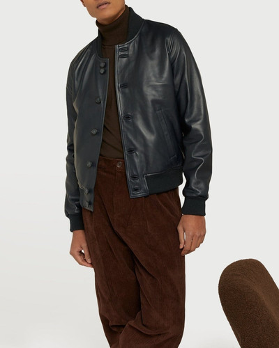 Herren schwarze lederjacke - herren,