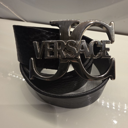 Versace herren ledergürtel - versace,