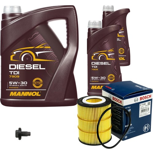 Bosch ölfilter mannol - Ölfilter, l