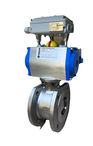 Pneumatisch stellmotor mit - stellmotor,