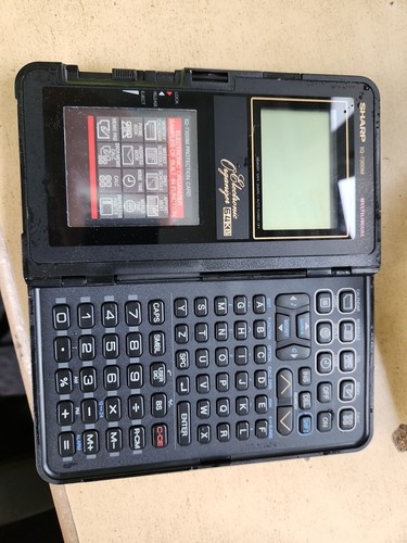 Sharp electronic organizer - sharp,