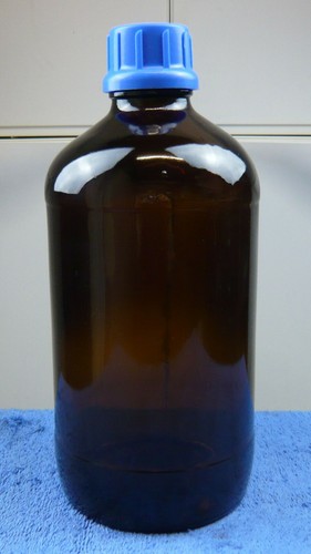 Glasflasche mit deckel 5l - deckel, 2,5l