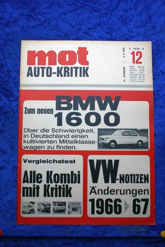 Mot bmw 1600 kombis - mot,