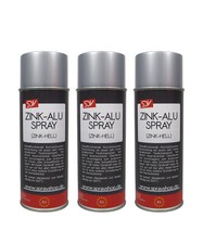 400ml zink alu spray - 3x,