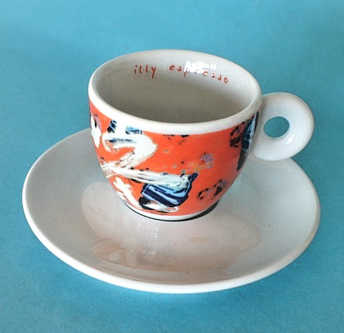 Mokkatasse mit untertasse - mokkatasse,