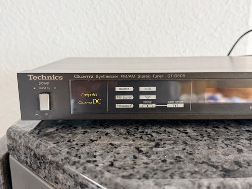 Technics s505 radio tuner - technics, radio-tuner