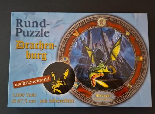Puzzle rund drachenburg 1000 - puzzle,