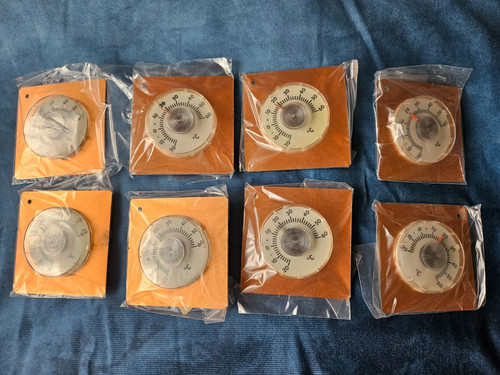 Stück bimetall thermometer - bimetall,