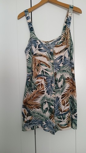 Kurzer overall floralles - kurzer, overall,