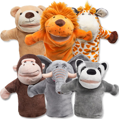 Stück tier handpuppen - tier,