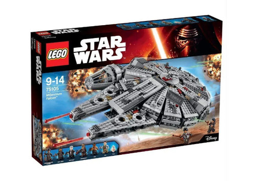 Lego star wars - wars, millenium