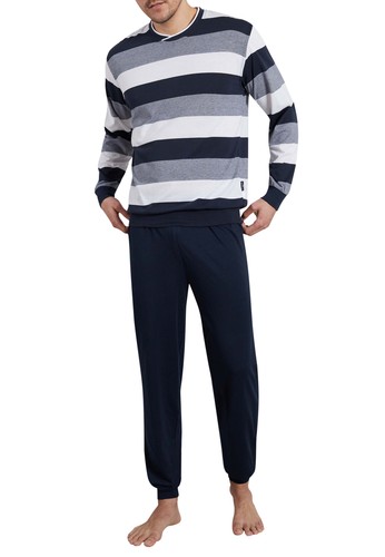 Götzburg herren pyjama blau - götzburg,