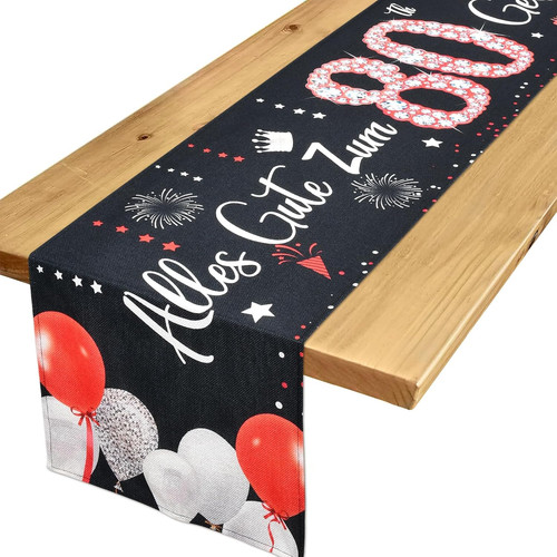 Geburtstag deko 80 - deko,