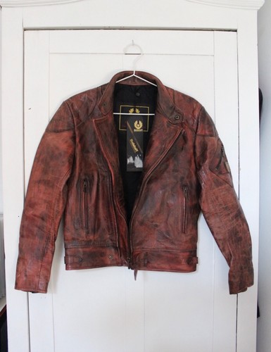 Belstaff lederjacke - belstaff,