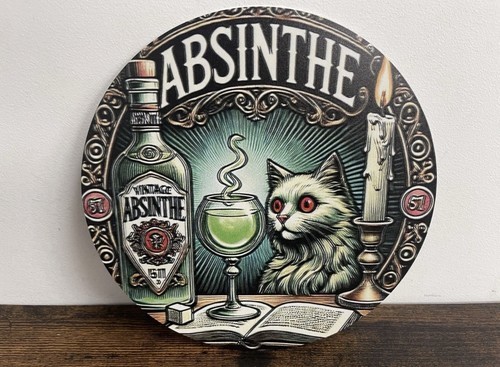 Absinthe blechschild - blechschild, 20