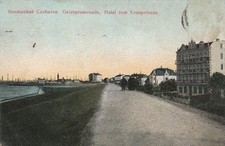 Cuxhaven deichpromenade - ak,