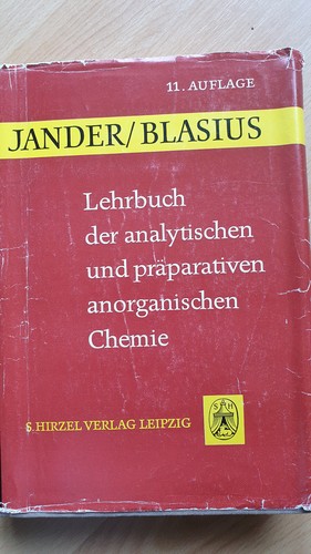 Jander blasius lehrbuch - jander/blasius-lehrbuch, der