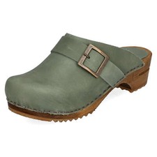 Sanita Wood Urban Damen Clogs