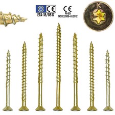 Holzbauschrauben Konstruktionsschrauben Senkkopfschrauben TORX 3 3,5 4 4,5 5 6 8