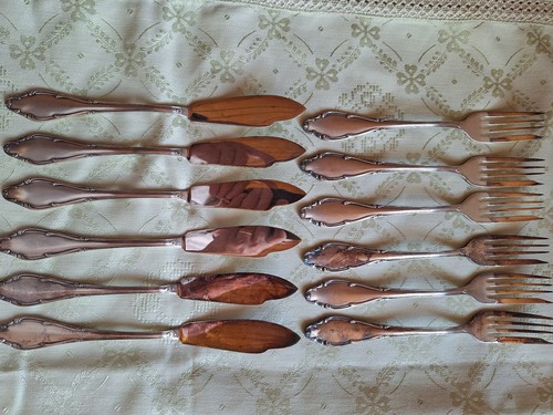 Teile fischbesteck 90er - 12,
