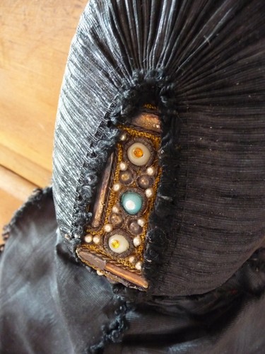 Antike bänderhaube tracht vom - bänderhaube,
