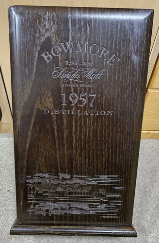 Seltene bowmore 1957 leere - bowmore,