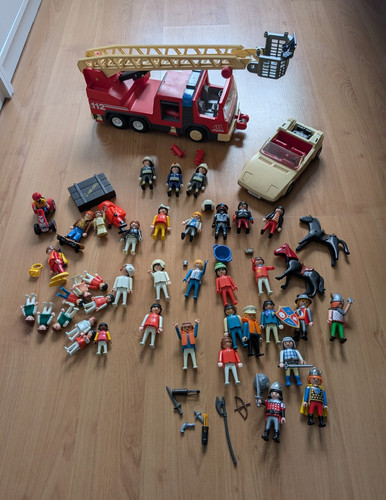 Playmobil konvolut feuerwehr - konvolut,