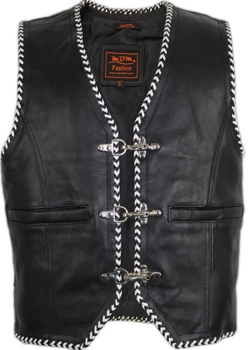 Motorrad biker lederweste - motorrad,