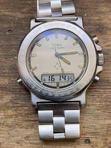 Vintage yema cap horn uhr - vintage,