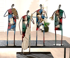 Musiker Quartett aus Metall