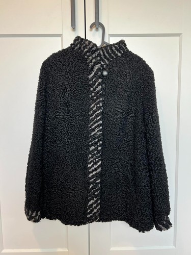 Karakul pelzmantel neuwertiger - karakul-pelzmantel,