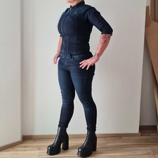 G-Star Jeansoverall Gr. M LYNN AVITY SUIT WMN stretch Catsuit Overall Jumpsuit