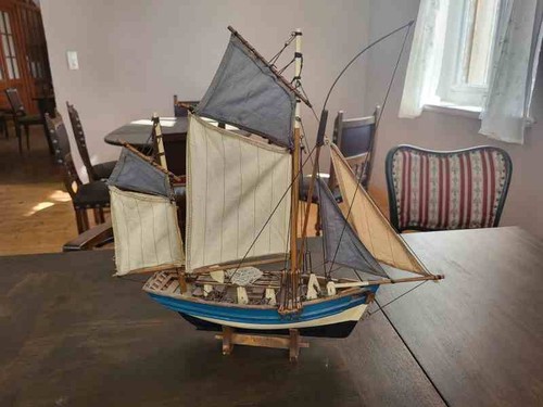 Altes segel fischerboot - altes,
