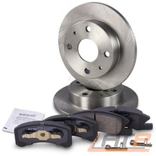 2x BREMSSCHEIBE VOLL