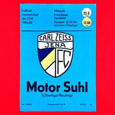 Programmheft FC Carl Zeiss