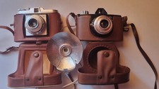 2 Kameras: AGFA Isola und AGFA  CLICK I – Medium Format Classic vintage