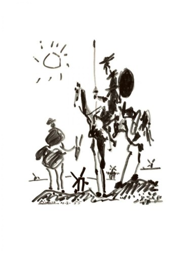 Don quixote pablo picasso - don,
