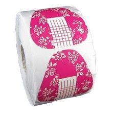 500 Stück FO-20 Nagelschablonen Selbstklebende Verlängerungsfolie Modelliersc...