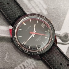 GANDER DIVER WASSERDICHT 5 ATM SWISS MADE WORLD TIMER