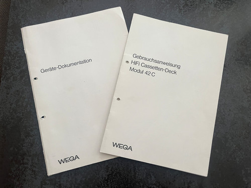 Wega hifi cassetten deck - cassetten,