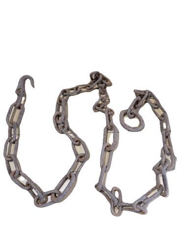 Alte eisenkette haken - 3m, ring