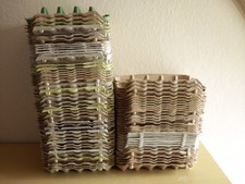 89  gebrauchte Eierpappen,57