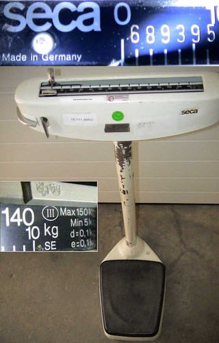 Seca 140kg personenwaage waage - seca,