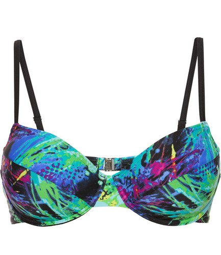 Bikini oberteil blau - 36, damen