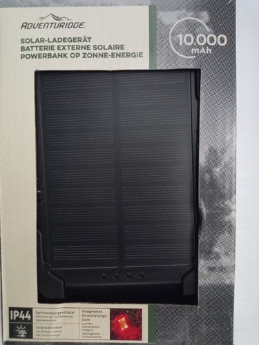 Adventuridge solar ladegerät - solar,